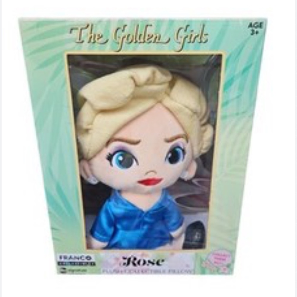 The Golden Girls ROSE Bedding Plush Pillow New - Picture 3 of 13